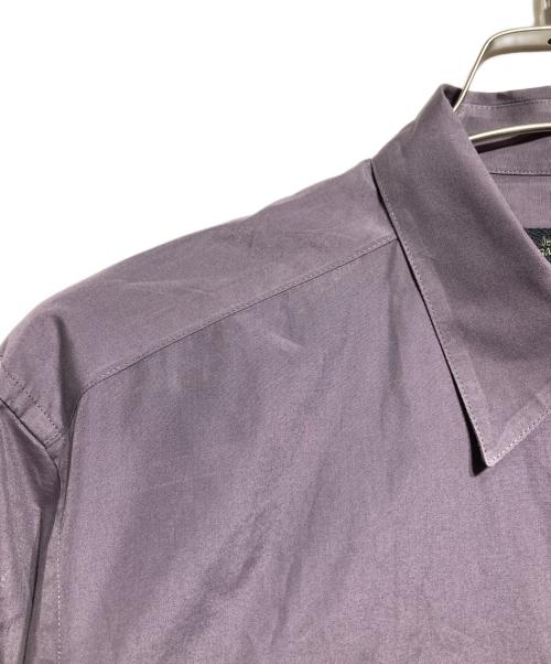 Jean Paul Gaultier homme（ジャンポールゴルチェオム）Jean Paul Gaultier homme (ジャンポールゴルチェオム) BOXブロードシャツ/Broadcloth shirt パープル サイズ:48の古着・服飾アイテム