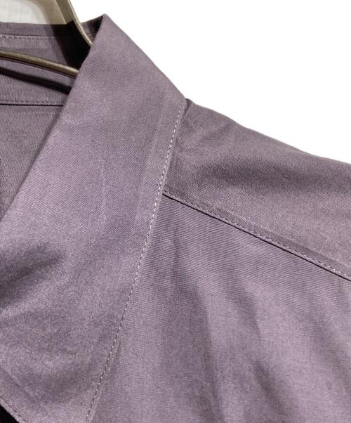 Jean Paul Gaultier homme（ジャンポールゴルチェオム）Jean Paul Gaultier homme (ジャンポールゴルチェオム) BOXブロードシャツ/Broadcloth shirt パープル サイズ:48の古着・服飾アイテム