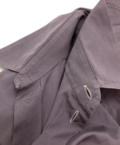 Jean Paul Gaultier homme（ジャンポールゴルチェオム）Jean Paul Gaultier homme (ジャンポールゴルチェオム) BOXブロードシャツ/Broadcloth shirt パープル サイズ:48の古着・服飾アイテム