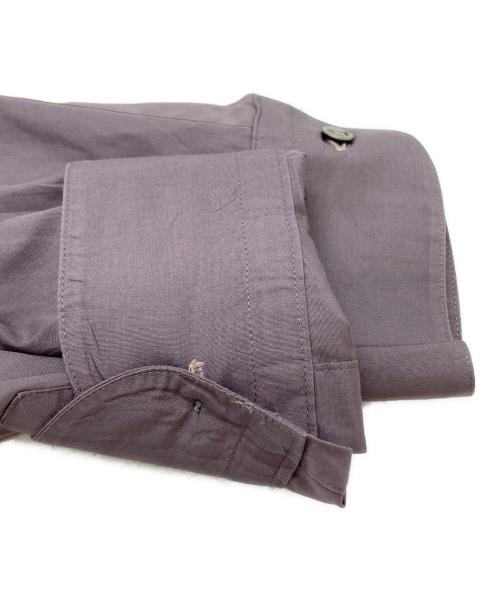 Jean Paul Gaultier homme（ジャンポールゴルチェオム）Jean Paul Gaultier homme (ジャンポールゴルチェオム) BOXブロードシャツ/Broadcloth shirt パープル サイズ:48の古着・服飾アイテム