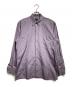 Jean Paul Gaultier homme（ジャンポールゴルチェオム）の古着「BOXブロードシャツ/Broadcloth shirt」｜パープル