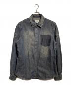ARMANI EXCHANGEアルマーニ エクスチェンジ）の古着「デニムシャツ/denim shirt」｜インディゴ