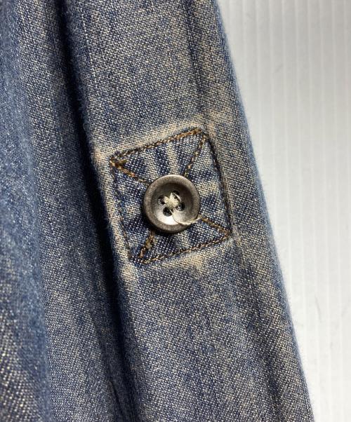 ARMANI EXCHANGE（アルマーニ エクスチェンジ）ARMANI EXCHANGE (アルマーニ エクスチェンジ) デニムシャツ/denim shirt インディゴ サイズ:Ｌの古着・服飾アイテム