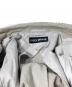 中古・古着 ISSEY MIYAKE (イッセイミヤケ) ステッチデザインリネンジャケット/Stitched Linen Jacket グレー サイズ:2：18000円