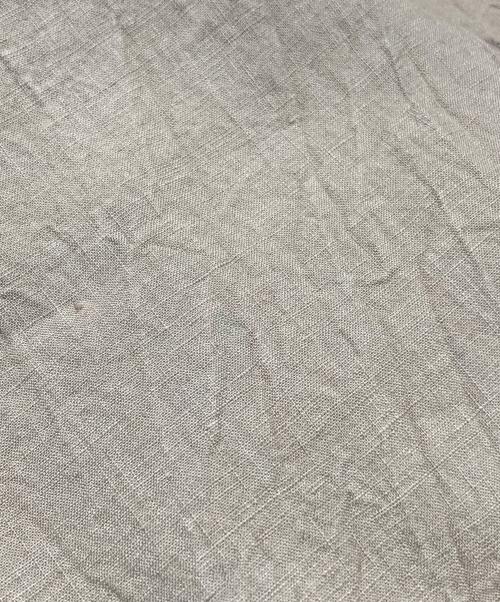 ISSEY MIYAKE（イッセイミヤケ）ISSEY MIYAKE (イッセイミヤケ) ステッチデザインリネンパンツ/Stitched Linen Pants グレー サイズ:2の古着・服飾アイテム