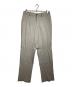 ISSEY MIYAKE（イッセイミヤケ）の古着「ステッチデザインリネンパンツ/Stitched Linen Pants」｜グレー