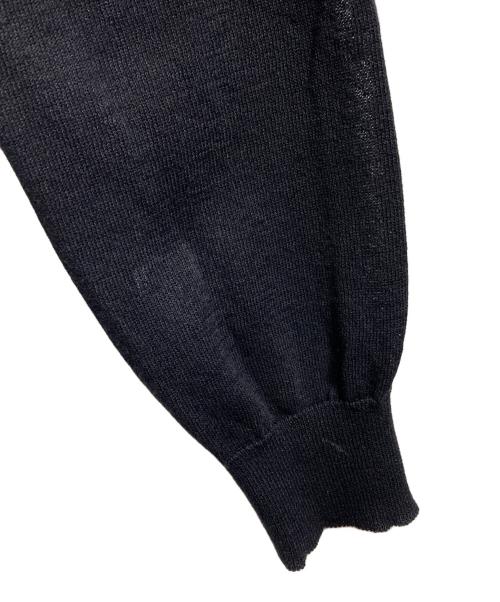 Salvatore Ferragamo（サルヴァトーレ フェラガモ）Salvatore Ferragamo (サルヴァトーレ フェラガモ) デザインカーディガン/Design Cardigan ブラック サイズ:Mの古着・服飾アイテム