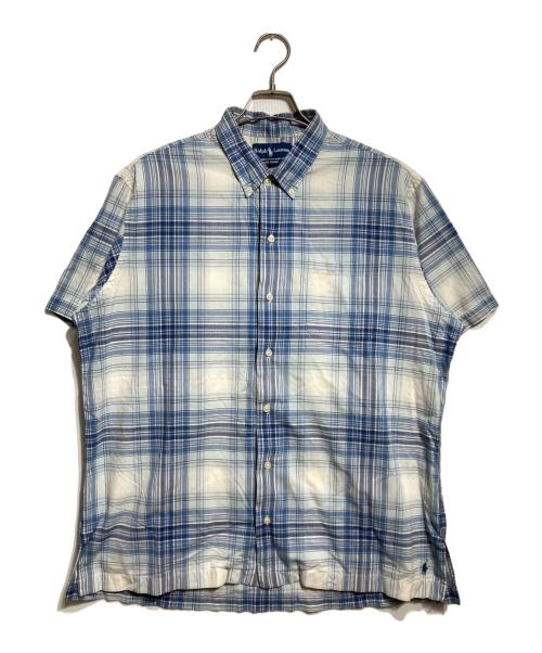 POLO RALPH LAUREN（ポロ・ラルフローレン）POLO RALPH LAUREN (ポロ・ラルフローレン) 90s チェックシャツ/Checked shirt ブルー サイズ:Lの古着・服飾アイテム