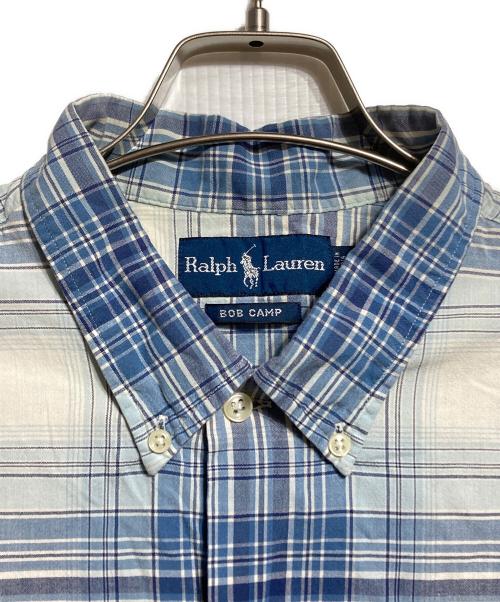 POLO RALPH LAUREN（ポロ・ラルフローレン）POLO RALPH LAUREN (ポロ・ラルフローレン) 90s チェックシャツ/Checked shirt ブルー サイズ:Lの古着・服飾アイテム