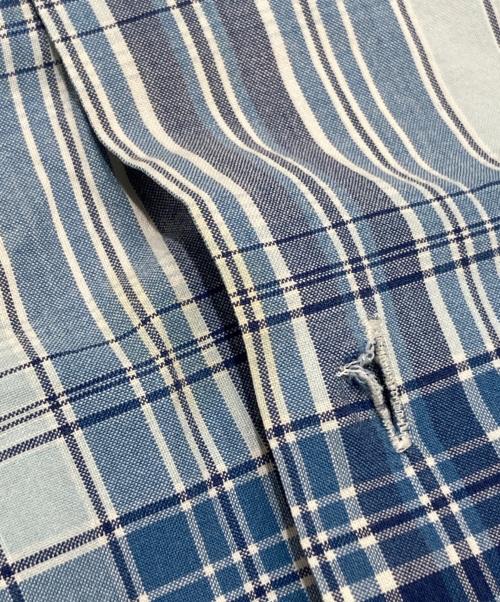 POLO RALPH LAUREN（ポロ・ラルフローレン）POLO RALPH LAUREN (ポロ・ラルフローレン) 90s チェックシャツ/Checked shirt ブルー サイズ:Lの古着・服飾アイテム
