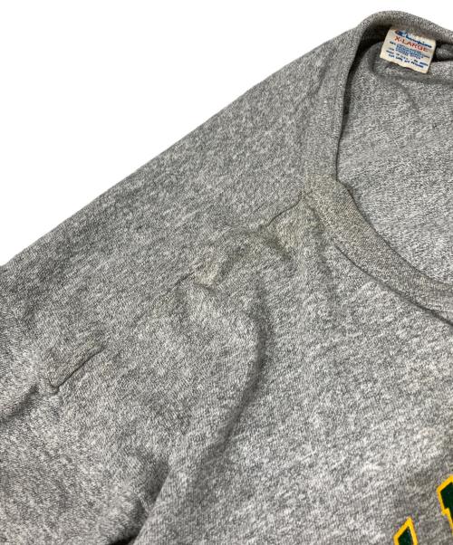 Champion（チャンピオン）Champion (チャンピオン) プリントTシャツ/Printed T-shirt グレー サイズ:XLの古着・服飾アイテム
