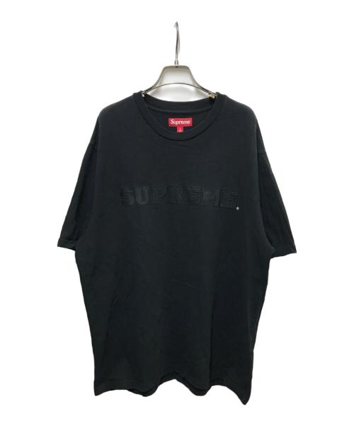 SUPREME（シュプリーム）Supreme (シュプリーム) Collegiate S/S Top ブラック サイズ:	SIZE Lの古着・服飾アイテム