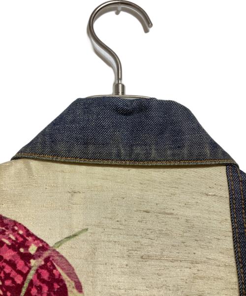 LOEWE（ロエベ）LOEWE (ロエベ) Blue Denim Botanical Jacket/ブルーデニムボタニカルジャケット インディゴ サイズ:46の古着・服飾アイテム