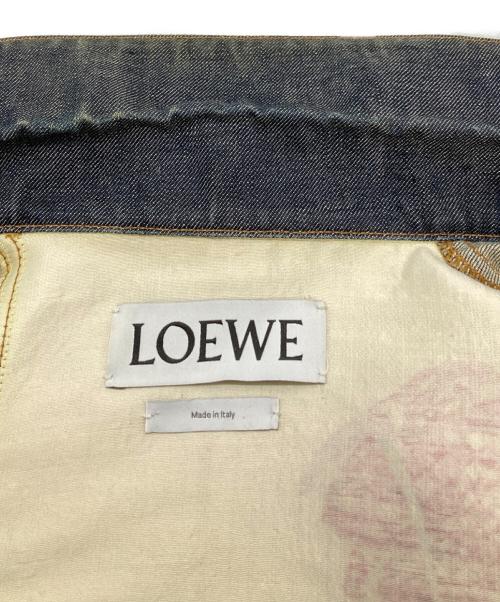 LOEWE（ロエベ）LOEWE (ロエベ) Blue Denim Botanical Jacket/ブルーデニムボタニカルジャケット インディゴ サイズ:46の古着・服飾アイテム