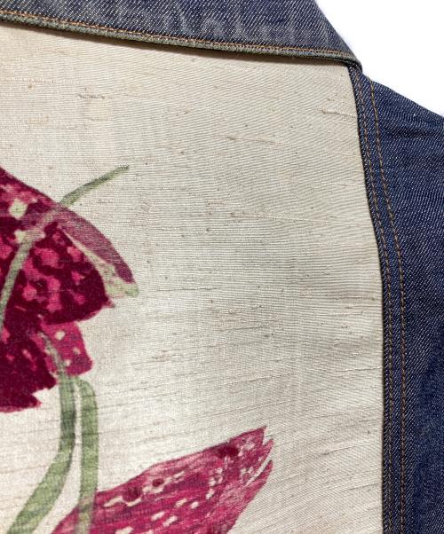 LOEWE（ロエベ）LOEWE (ロエベ) Blue Denim Botanical Jacket/ブルーデニムボタニカルジャケット インディゴ サイズ:46の古着・服飾アイテム
