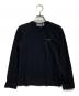PLAY COMME des GARCONS（プレイコムデギャルソン）の古着「ロングスリーブカットソー/ Long-sleeve cut-and-sew top」｜ブラック