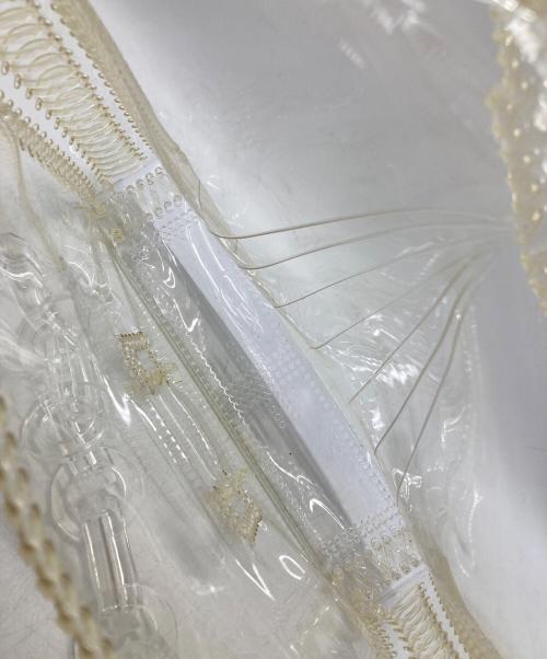 Mame Kurogouchi（マメクロゴウチ）Mame Kurogouchi (マメクロゴウチ) TRANSPARENT SCULPTURAL MINI CHAIN BAG/透明な彫刻的フォルムのミニチェーンバッグ グリアスファルトの古着・服飾アイテム
