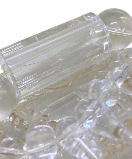 Mame Kurogouchi（マメクロゴウチ）Mame Kurogouchi (マメクロゴウチ) TRANSPARENT SCULPTURAL MINI CHAIN BAG/透明な彫刻的フォルムのミニチェーンバッグ グリアスファルトの古着・服飾アイテム
