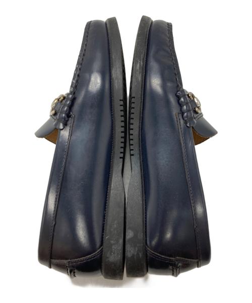 PARABOOT（パラブーツ）PARABOOT (パラブーツ) UNITED ARROWS (ユナイテッドアローズ) 別注ビットデッキローファー ネイビー サイズ:3　1/2の古着・服飾アイテム