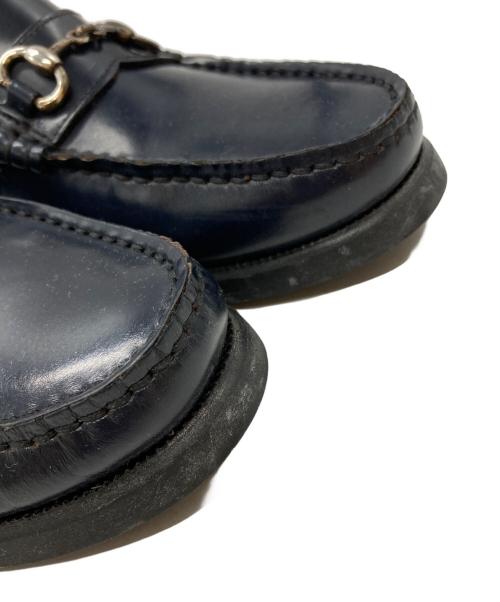 PARABOOT（パラブーツ）PARABOOT (パラブーツ) UNITED ARROWS (ユナイテッドアローズ) 別注ビットデッキローファー ネイビー サイズ:3　1/2の古着・服飾アイテム