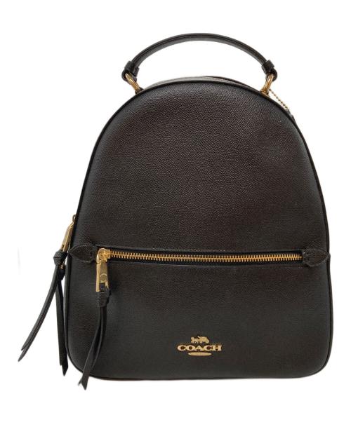 COACH（コーチ）COACH (コーチ) SIGNATURE JORDYN BACKPACK/ シグネチャー ジョーディン バックパック ブラック×ブラウン サイズ:不明の古着・服飾アイテム