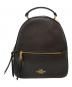 COACH（コーチ）の古着「SIGNATURE JORDYN BACKPACK/ シグネチャー ジョーディン バックパック」｜ブラック×ブラウン