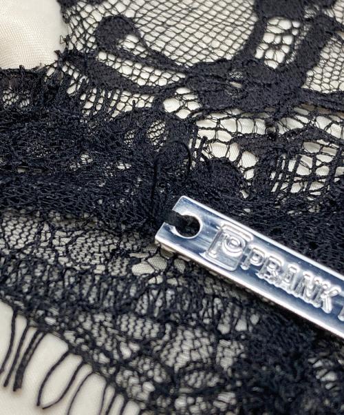 PRANK PROJECT（プランクプロジェクト）PRANK PROJECT (プランクプロジェクト) Asymmetrical Lace Camisole/アシンメトリーレースキャミソール ベージュ×ブラック サイズ:freeの古着・服飾アイテム