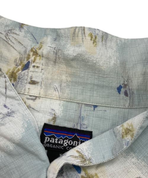Patagonia（パタゴニア）Patagonia (パタゴニア) 00s ORGANIC COTTON ACSHIRT ライトブルー サイズ:Mの古着・服飾アイテム