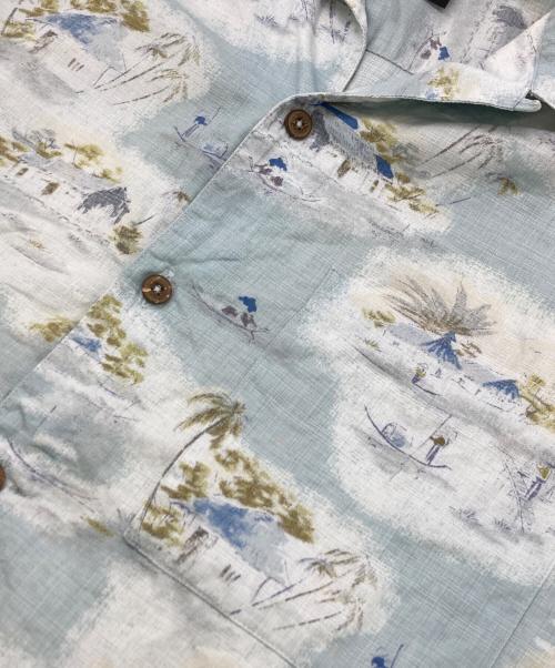 Patagonia（パタゴニア）Patagonia (パタゴニア) 00s ORGANIC COTTON ACSHIRT ライトブルー サイズ:Mの古着・服飾アイテム