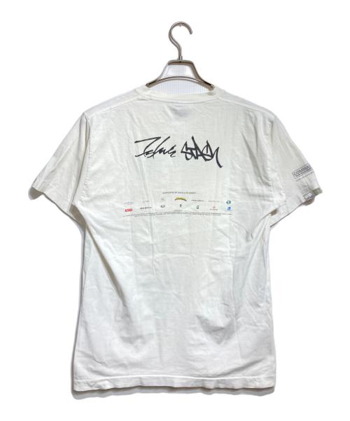 A BATHING APE（アベイシングエイプ）A BATHING APE (アベイシングエイプ) COMMAND Z TEE ホワイト サイズ:Lの古着・服飾アイテム