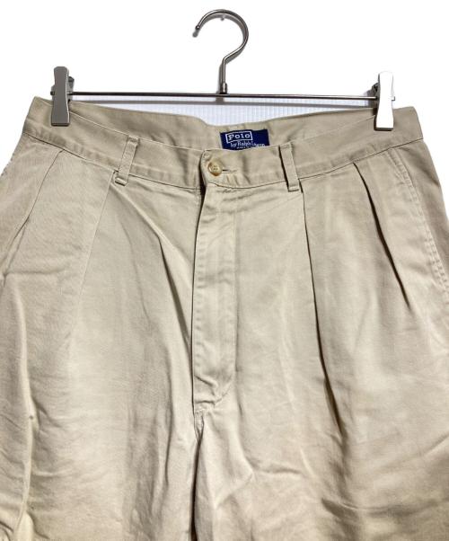 POLO RALPH LAUREN（ポロ・ラルフローレン）POLO RALPH LAUREN (ポロ・ラルフローレン) チノパン ベージュ サイズ:32/30の古着・服飾アイテム