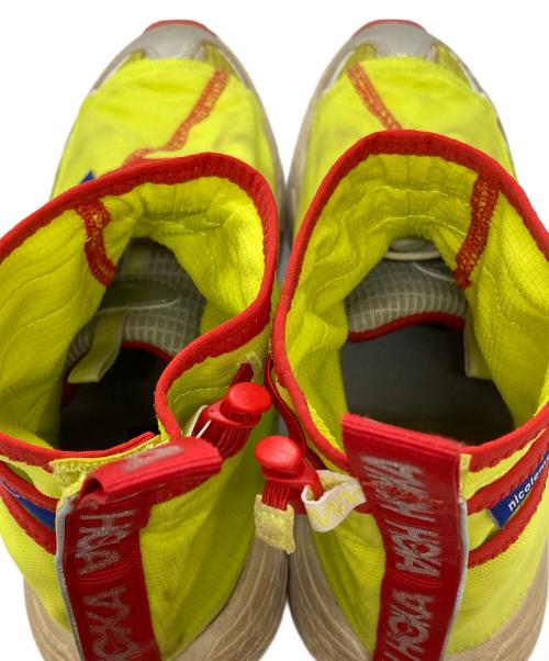 HOKAONEONE（ホカオネオネ）HOKAONEONE (ホカオネオネ) Nicole Mclaughlin (ニコール マクラフリン) MAFATE THREE2 イエロー×グリーン サイズ:27.5の古着・服飾アイテム