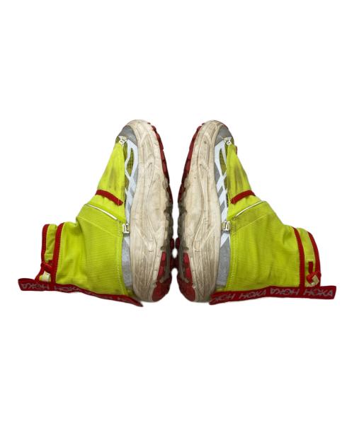 HOKAONEONE（ホカオネオネ）HOKAONEONE (ホカオネオネ) Nicole Mclaughlin (ニコール マクラフリン) MAFATE THREE2 イエロー×グリーン サイズ:27.5の古着・服飾アイテム