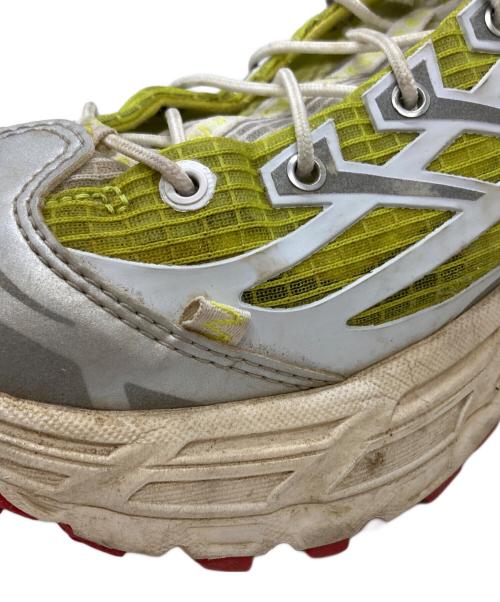 HOKAONEONE（ホカオネオネ）HOKAONEONE (ホカオネオネ) Nicole Mclaughlin (ニコール マクラフリン) MAFATE THREE2 イエロー×グリーン サイズ:27.5の古着・服飾アイテム