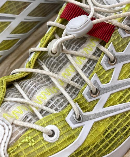 HOKAONEONE（ホカオネオネ）HOKAONEONE (ホカオネオネ) Nicole Mclaughlin (ニコール マクラフリン) MAFATE THREE2 イエロー×グリーン サイズ:27.5の古着・服飾アイテム