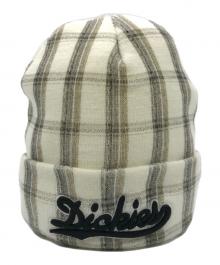 Dickies×SUPREME（ディッキーズ×シュプリーム）の古着「チェックニットビーニー」｜ベージュ
