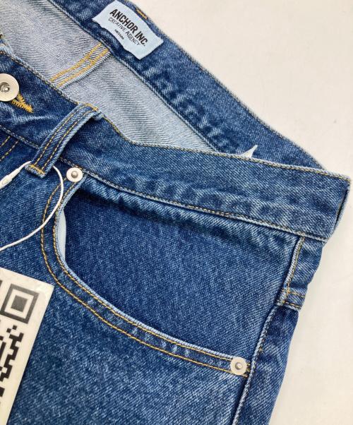 ANCHOR（アンカー）ANCHOR (アンカー) BOLD LOGO WASHED BAGGY JEANS インディゴ サイズ:Mの古着・服飾アイテム