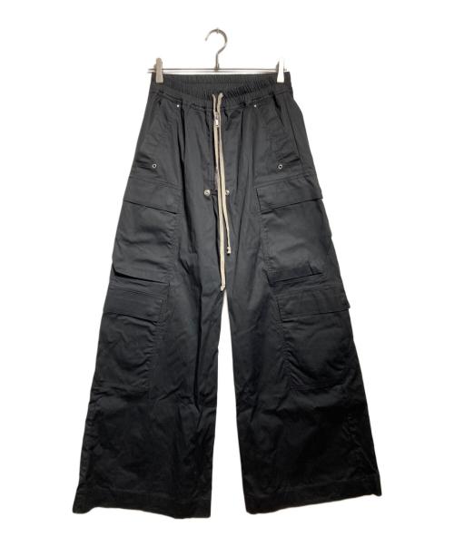 RICK OWENS（リックオウエンス）RICK OWENS (リックオウエンス) カーゴベラロングパンツ/Cargo Flared Long Pants ブラック サイズ:46の古着・服飾アイテム