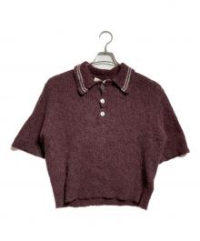 OUR LEGACY（アワーレガシー）の古着「TRADITIONAL POLO/トラディショナル・ポロ」｜ボルドー