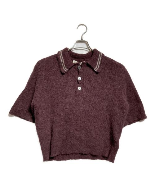 OUR LEGACY（アワーレガシー）OUR LEGACY (アワーレガシー) TRADITIONAL POLO/トラディショナル・ポロ ボルドー サイズ:48の古着・服飾アイテム