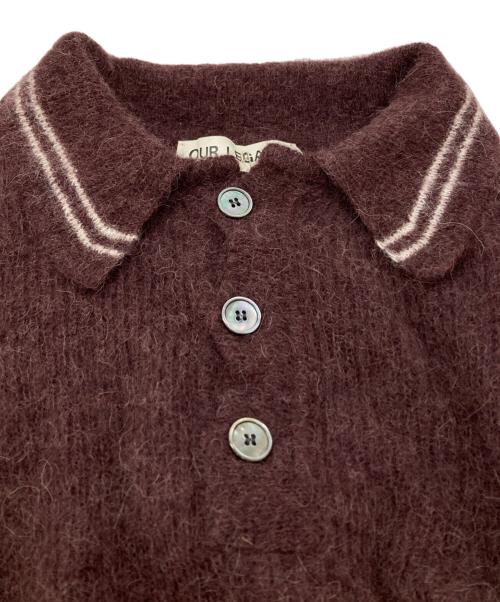 OUR LEGACY（アワーレガシー）OUR LEGACY (アワーレガシー) TRADITIONAL POLO/トラディショナル・ポロ ボルドー サイズ:48の古着・服飾アイテム