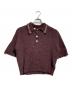 OUR LEGACY（アワーレガシー）の古着「TRADITIONAL POLO/トラディショナル・ポロ」｜ボルドー