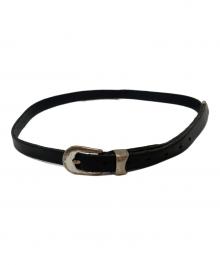 OUR LEGACY（アワーレガシー）の古着「2 CM BELT」｜ブラック