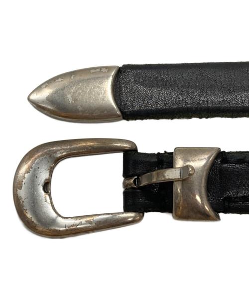 OUR LEGACY（アワーレガシー）OUR LEGACY (アワーレガシー) 2 CM BELT ブラック サイズ:90cmの古着・服飾アイテム