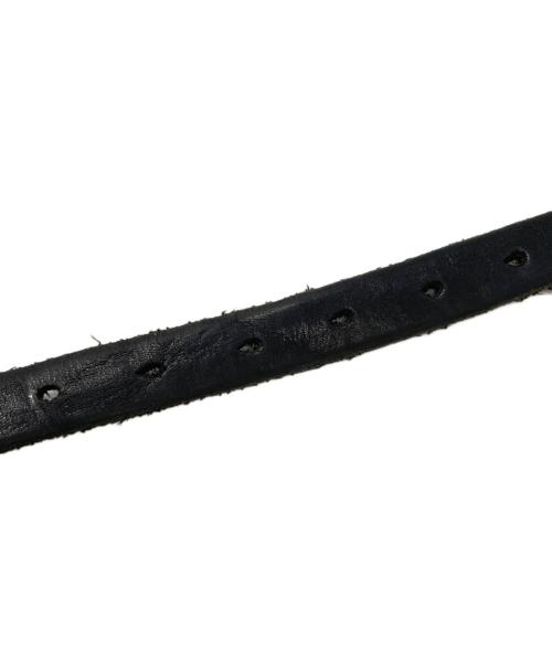 OUR LEGACY（アワーレガシー）OUR LEGACY (アワーレガシー) 2 CM BELT ブラック サイズ:90cmの古着・服飾アイテム