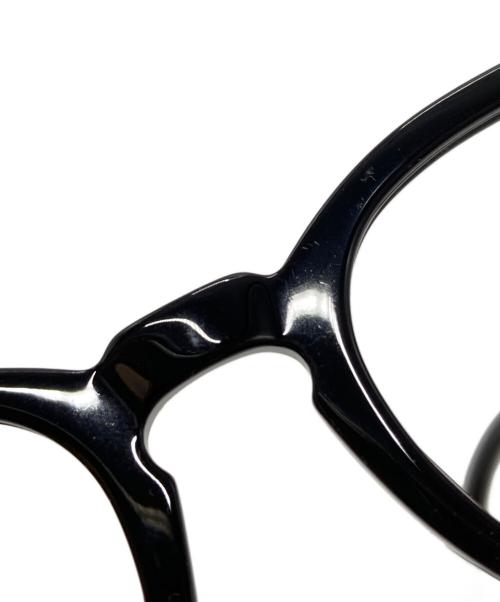 julius tart optical（ジュリアス タート オプティカル）JULIUS TART OPTICAL (ジュリアス タート オプティカル) メガネフレーム/glasses frames ブラックの古着・服飾アイテム