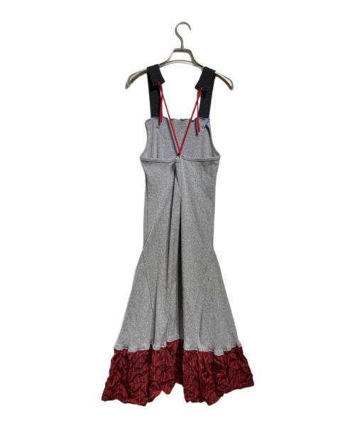 TOGA PULLA（トーガ プルラ）TOGA PULLA (トーガ プルラ) メランジノースリーブワンピース/Melange Sleeveless Dressメランジノースリーブワンピース/Melange Sleeveless Dress グレー サイズ:36の古着・服飾アイテム