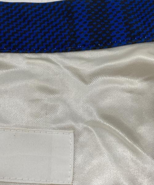 TOGA PULLA（トーガ プルラ）TOGA PULLA (トーガ プルラ) ボウタイチェックシャツ/Checked Bow-Tie Shirt ネイビー サイズ:36の古着・服飾アイテム