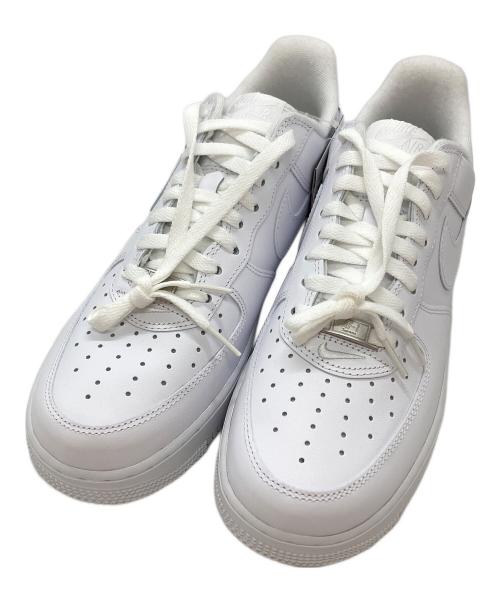 NIKE（ナイキ）NIKE (ナイキ) Supreme (シュプリーム) AIR FORCE 1 LOW/SUPREME ホワイト サイズ:27.5の古着・服飾アイテム