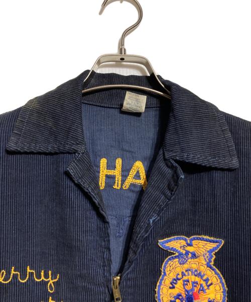 NATIONAL FFA（ナショナル・エフエフエー）NATIONAL FFA (ナショナル・エフエフエー) 60's~ FFAファーマーズジャケット/Farmer's jacket ネイビー サイズ:32の古着・服飾アイテム